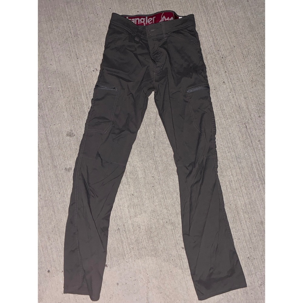 Wrangler ATG All Terrain Gear Mens Gray Cargo Pants 30x32 NW783AS